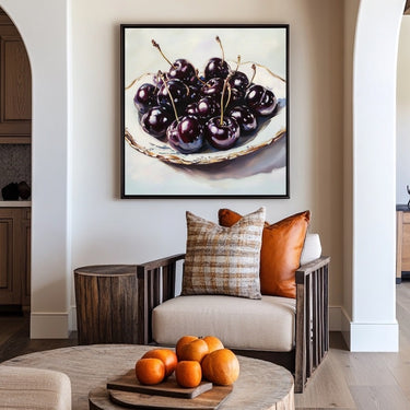 Cherry Canvas Painting